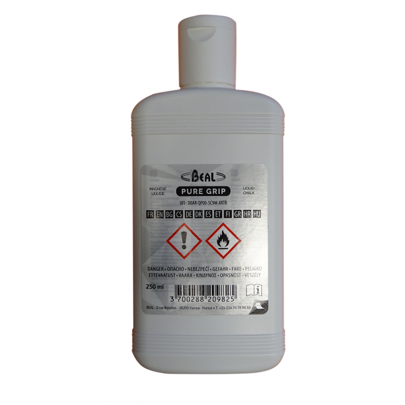 Magnésie liquide Beal Pure Grip 250 ml (12 unités)