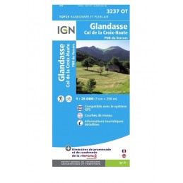 Carte IGN TOP 25 Glandasse 3237 OTCarte IGN TOP 25 Glandasse 3237 OTIGNCroque Montagne