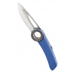 Couteau mousquetonnable Spatha S92AB bleu PetzlPETZLCroque Montagne