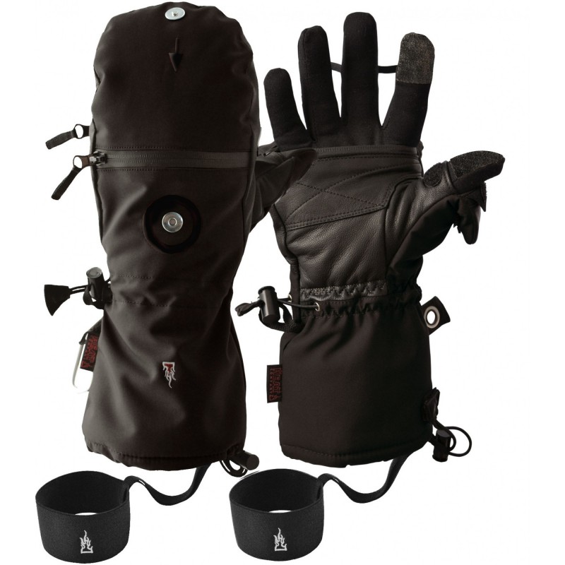 Gants Heat 3 Smart Noir The Heat CompanyTHE HEAT COMPANYCroque Montagne