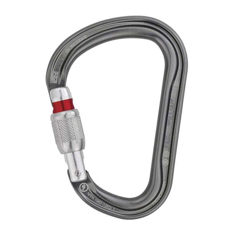 Mousqueton Ange S - PETZL - Mousquetons doigt droit