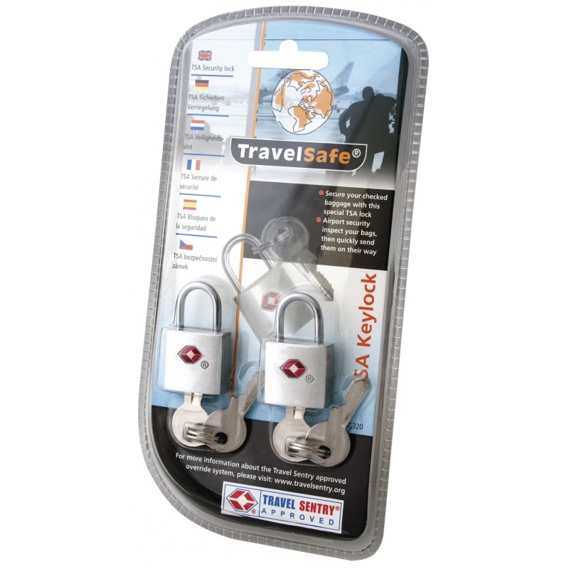 Cadenas Travellock clé TSA Travel Safe TS0320TRAVEL SAFECroque Montagne