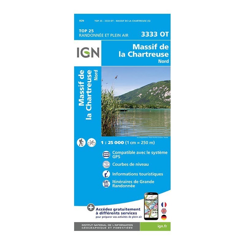 Carte IGN Massif de la Chartreuse Nord 3333 OTCarte IGN Massif de la Chartreuse Nord 3333 OTIGNCroque Montagne Carte IGN Massif de la Chartreuse Nord 3333 OTCarte IGN Massif de la Chartreuse Nord 3333 OTIGNCroque Montagne