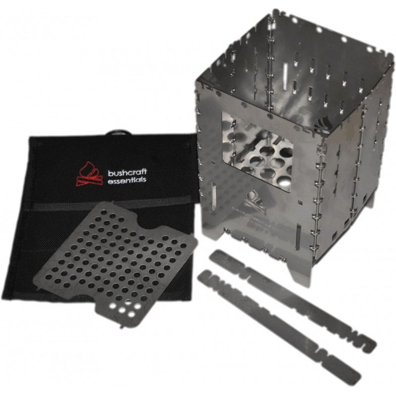 réchaud à bois Bushbox XL BushcraftKit combiné réchaud à bois Bushbox XL + grille + housse BushcraftBUSHCRAFTCroque Montagne réchaud à bois Bushbox XL BushcraftKit combiné réchaud à bois Bushbox XL + grille + housse BushcraftBUSHCRAFTCroque Montagne