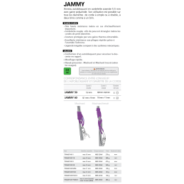 Anneau autobloquant Jammy 35-50-60 cm BéalBEALCroque MontagneAnneau autobloquant Jammy 35-50-60 cm BéalBEALCroque Montagne