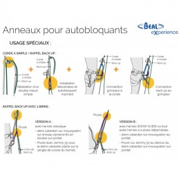 Anneau autobloquant Jammy 35-50-60 cm BéalBEALCroque MontagneAnneau autobloquant Jammy 35-50-60 cm BéalBEALCroque Montagne