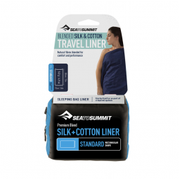 Drap de sac Travel Liner Silk + Cotton Standard Sea to SummitSEA TO SUMMITCroque Montagne