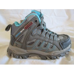 Chaussures de randonnée enfant Gowson gris bleu ElementerreCroque Montagne