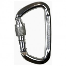 , Mousqueton à vis acier D Shape SG 3C52 Climbing Technology, CLIMBING TECHNOLOGY, ,  Croque Montagne