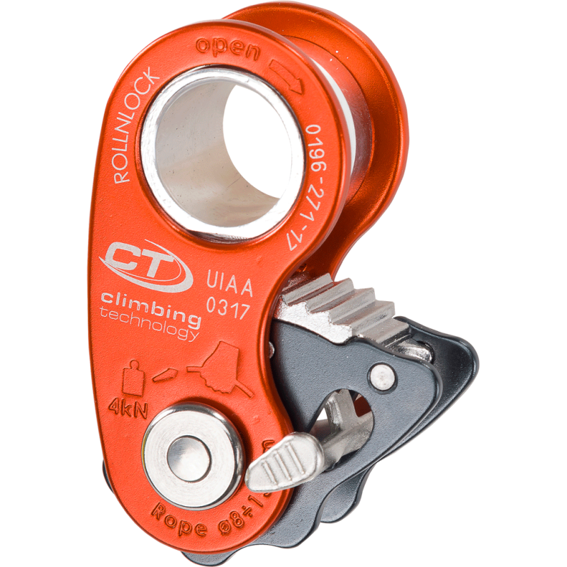 Poulie bloqueur ultra-légère Rollnlock Climbing TecnologyCLIMBING TECHNOLOGYCroque Montagne Poulie bloqueur ultra-légère Rollnlock Climbing TecnologyCLIMBING TECHNOLOGYCroque Montagne