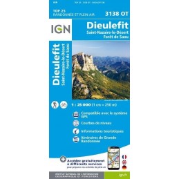 Cartes de randonnée IGN TOP 25 DieulefitCartes de randonnée IGN TOP 25 DieulefitIGNCroque Montagne