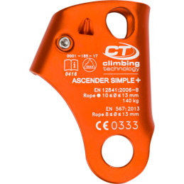 Bloqueur de main Ascender Simple + Climbing TechnologyCLIMBING TECHNOLOGYCroque Montagne