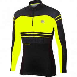 Sweat homme Squadra Race Top 0400835 jaune fluo noir SportfulSPORTFULCroque Montagne