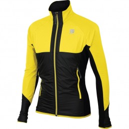 Veste homme Cardio Wind jacket 0400838 jaune fluo / noir de SportfulSPORTFULCroque Montagne