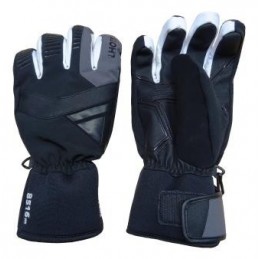 Sous-gants en soie noir homme - Cairn