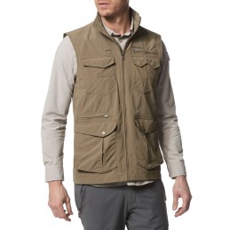 Gilet sans manche NosiLife Adventure Gilet II Pebble de CraghoppersCRAGHOPPERSCroque Montagne