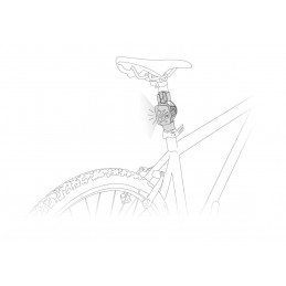 Système Bike Adapt Petzl, pour installer une lampe frontale Petzl sur votre véloPETZLCroque Montagne