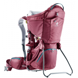 Porte-bébé Kid Comfort Marron/Bordeaux DeuterDEUTERCroque Montagne, Porte-bébé Kid Comfort Deuter, DEUTER, Croque Montagne