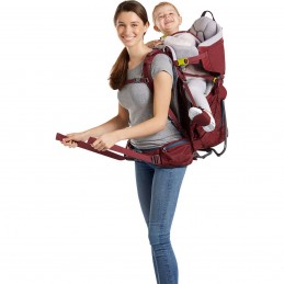 Porte-bébé Kid Comfort Marron/Bordeaux DeuterDEUTERCroque Montagne, Porte-bébé Kid Comfort Deuter, DEUTER, Croque Montagne