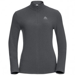 Sweat polaire femme 1/4 zip Shale Grey 527411 OdloODLOCroque Montagne