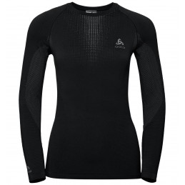 T-shirt femme Performance Warm Black 188031 OdloODLOCroque Montagne