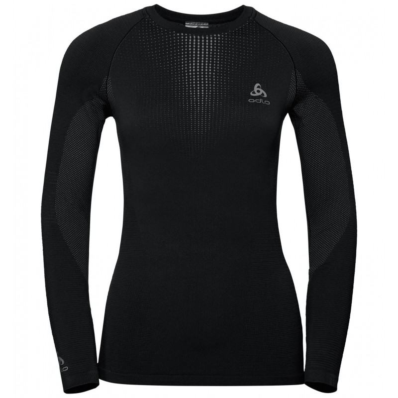 T-shirt femme Performance Warm Black 188031 OdloODLOCroque Montagne