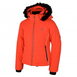 Veste de ski fille Predate Fiery Coral DGP332 Dare 2BDARE 2 BECroque Montagne