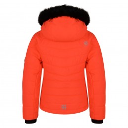 Veste de ski fille Predate Fiery Coral DGP332 Dare 2BDARE 2 BECroque Montagne