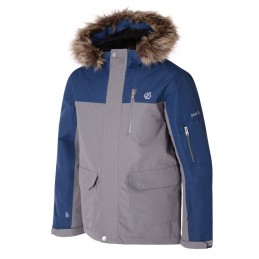 Veste de ski garçon furtive DBP331 Grey blue Dare 2BDARE 2 BECroque Montagne