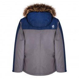 Veste de ski garçon furtive DBP331 Grey blue Dare 2BDARE 2 BECroque Montagne