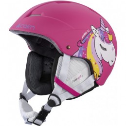 Casque de ski Andromed Junior fuchsia licorne CairnCAIRNCroque Montagne
