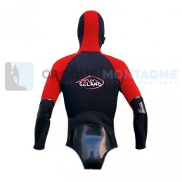 Veste néoprène canyoning rouge et noir Zalama SelandSELANDCroque Montagne