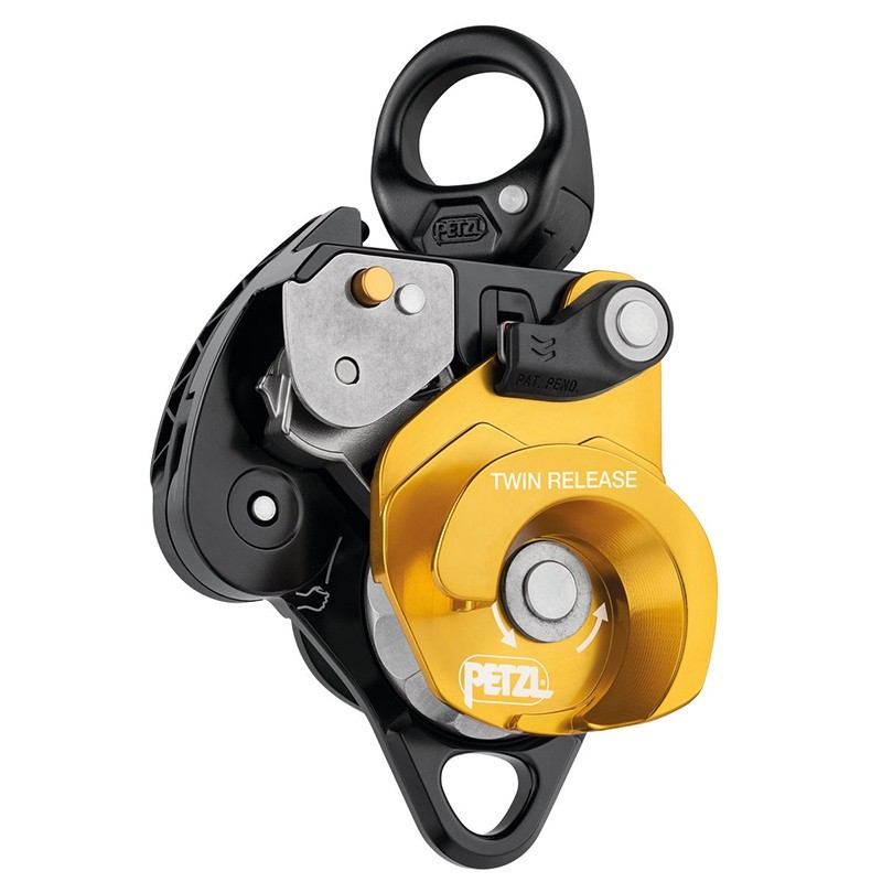 Poulie bloqueur débrayable Twin Release Petzl