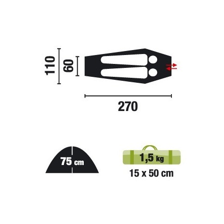 Tente Tipi 1 à 4 Personnes Longeek - Abri Chauffant Avec Cheminée Pour Camping Et Randonnée