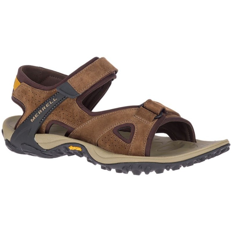 Sandales homme Kahuna 4 Strap Brown MerrellMERRELLCroque Montagne