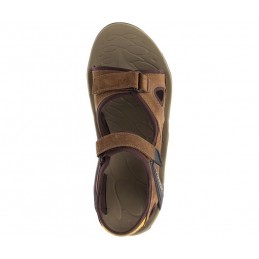 Sandales homme Kahuna 4 Strap Brown MerrellMERRELLCroque Montagne