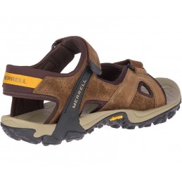 Sandales homme Kahuna 4 Strap Brown MerrellMERRELLCroque Montagne