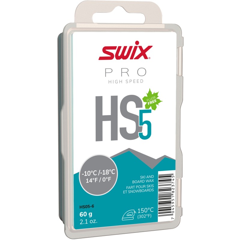 Fart de glisse pro High Speed HS 60 grammes SwixSWIXCroque Montagne Fart de glisse pro High Speed HS 60 grammes SwixSWIXCroque Montagne