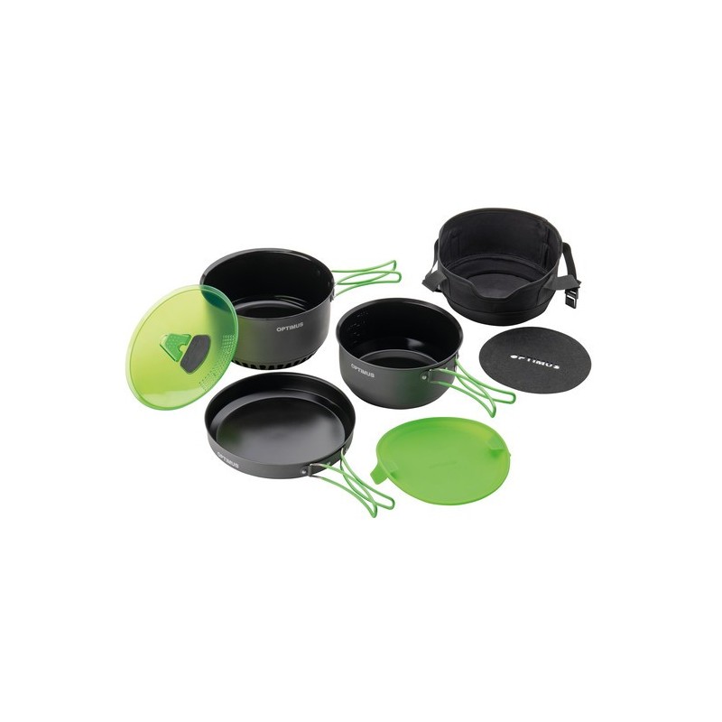 Set de cuisine popote Terra Camp 4 Set Pot OptimusOPTIMUSCroque Montagne