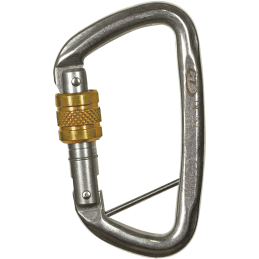 Mousqueton D Shape inox SG avec Barrette Climbing TechnologyCLIMBING TECHNOLOGYCroque Montagne