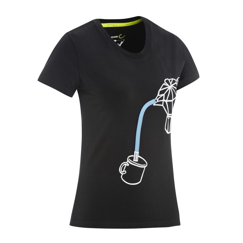 T shirt femme Black Coffee Pot W EdelridEDELRIDCroque MontagneT shirt femme Black Coffee Pot W EdelridEDELRIDCroque Montagne