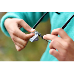 Lunettes d'assurage Clip Up pour porteurs de lunettes Y&Y VerticalYY VERTICALCroque Montagne