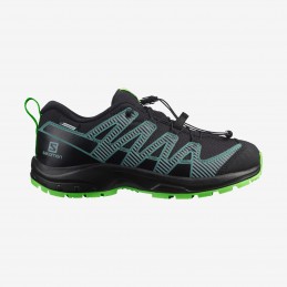 Chaussures enfant XA Pro V8 CSWP Black/Green SalomonChaussures enfant XA Pro V8 CSWP Black/Green SalomonSALOMONCroque Montagne