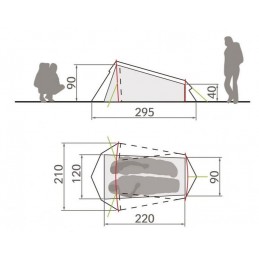 , Tente de randonnée Arco XT 1-2P Vaude, VAUDE, Croque Montagne, Tente de randonnée Arco XT 1-2P Vaude, VAUDE, Croque Montagne