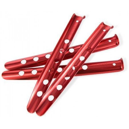 Piquets en plastique SwissPiranha RT 90 - 9 cm - Lot de 10 Sardines ultralégère de tente de camping Piquets en plastique SwissPiranha RT 90 - 9 cm - Lot de 10 Sardines ultralégère de tente de camping