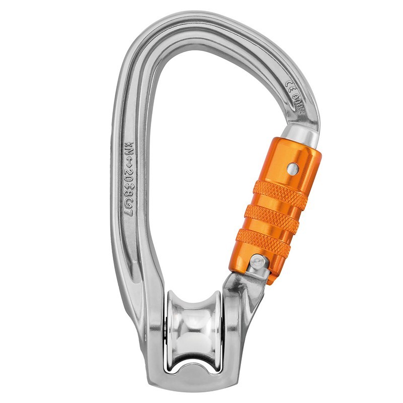 Mousqueton poulie Rollclip Z Triact lock P75TL PetzlPETZLCroque Montagne Mousqueton poulie Rollclip Z Triact lock P75TL PetzlPETZLCroque Montagne