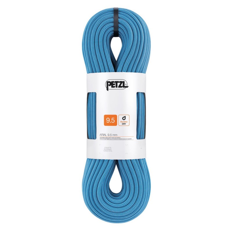 Corde d'escalade Arial 9.5 mm L 70 Petzl - Croque Montagne