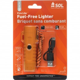 Briquet électrique rechargeable sans gaz Fire Lite de SolSOLCroque Montagne