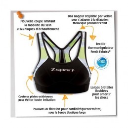 Brassière Dynamic Maintien 4 ZsportZSPORTCroque MontagneBrassière Dynamic Maintien 4 ZsportZSPORTCroque Montagne