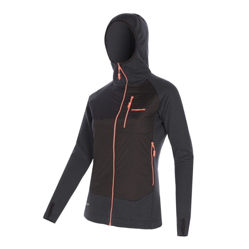 Veste pour femme à capuche TRX2 Hybrid LT Pro TrangoworldTRANGOWORLDCroque Montagne Veste pour femme à capuche TRX2 Hybrid LT Pro TrangoworldTRANGOWORLDCroque Montagne